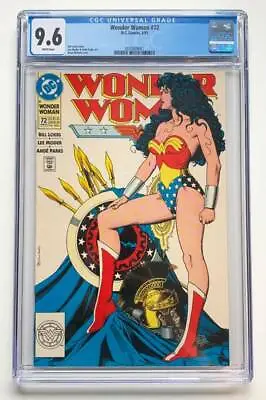 Buy Wonder Woman #72 CGC 9.6 White Pages Classic Bolland Cover DC Comics 1993 • 236.50£