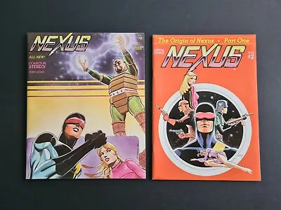 Buy Nexus Issues 2 & 3 Capital Comics 1981 Early Apps Origin Of Nexus – Baron & Rude • 25£
