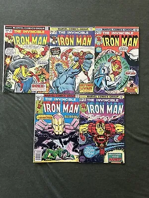 Buy Bronze Age Invincible Iron Man Mixed Comic Lot (Marvel Comics 1982 Series)  • 40.97£