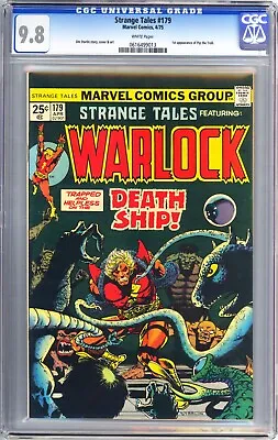 Buy Strange Tales #179 (1975) CGC 9.8 *1st Appearance Of Pip The Troll!* • 534.31£