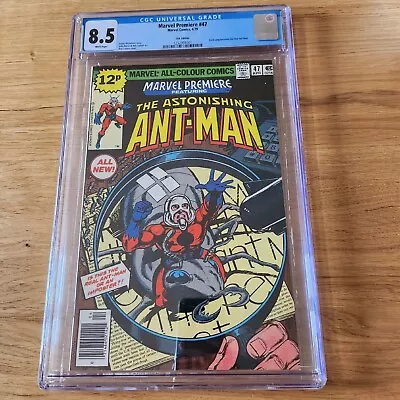 Buy MARVEL PREMIERE #47 - U.K Edition - CGC Grade 8.5 With White Pages • 160£