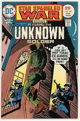Buy Star Spangled War Stories 185 VF 7.5 Bronze Age DC 1975 The Unknown Soldier • 9.49£