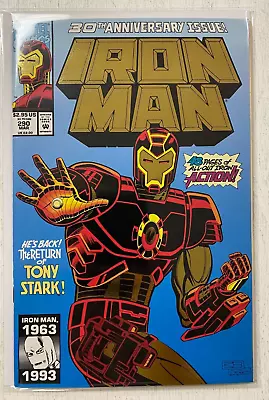 Buy Iron Man #290 (1st Series) 30th Anniversary Series 6.0 FN (1993) • 1.58£