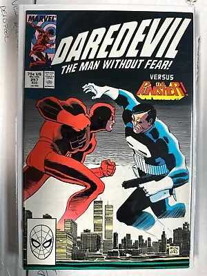 Buy Daredevil #257 Iconic Punisher Vs DD Cover By JRJR - High Grade Copper Age Key • 24.12£