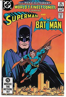 Buy WORLD's FINEST COMICS #289 (Mar 1983) SUPERMAN + BATMAN ~ Cover By GIL KANE • 4.50£