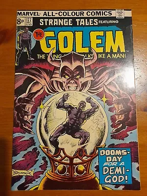 Buy Strange Tales Featuring Golem #177 Dec 1975 VGC+ 4.5 • 4.99£