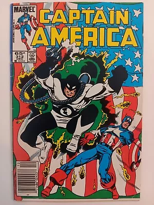 Buy Captain America # 312 Newsstand Key 1st Flag Smasher 1985 • 4.80£