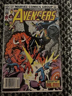 Buy Avengers #226 F/VF (Marvel 1982) Newstand Black Knight! • 1.57£