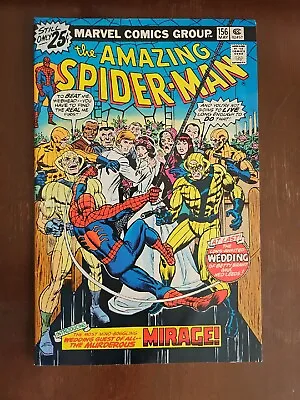 Buy AMAZING SPIDER-MAN #156 (1976)- 1ST APPEARANCE OF MIRAGE 9ebay • 15.83£