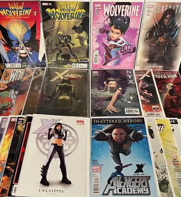 Buy 25 Keys Covers Lot X-23 1st Appearance Gabby 2 1 3 4 5 All New Wolverine Variant • 352.35£