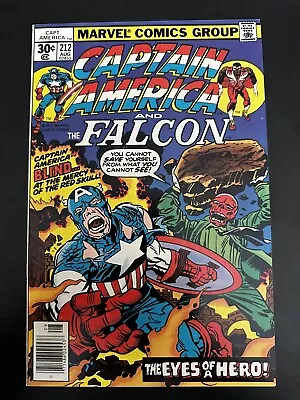 Buy CAPTAIN AMERICA & THE FALCON #212 (1976) JACK KIRBY ~ VF+/NM! See Pics! • 11.85£
