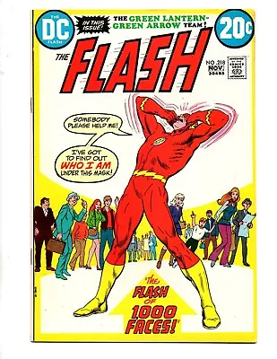 Buy Flash #218 Vf+ 8.5   The Flash Of 1000 Faces  Neal Adams-a • 41.90£