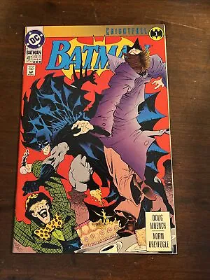 Buy Batman #492 Rare 3rd Print Knightfall Part 1 Bane Joker Htf • 11.99£