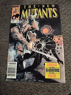 Buy The New Mutants 29 Sunspot Vs The Gladiators To The Death Marvel Comics 1985 • 7.88£