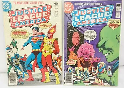 Buy Justice League Of America # 178 & 179 Comic Books Lot Of 2  EL • 19.28£
