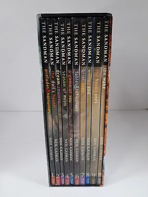 Buy The Sandman Slipcase Set Volumes 1-10 I-X By Neil Gaiman (2012) Vertigo • 111.01£
