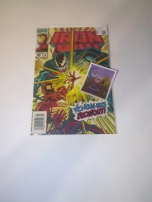 Buy Iron Man # 302 Newsstand - Venom Appearance Marvel Comics • 7.11£