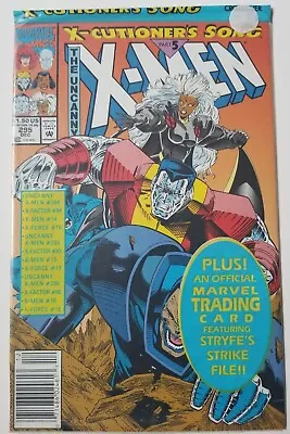 Buy Uncanny X-Men #295 (Marvel Comics 1992) X-Cutioner's Song, Sealed Bag, Newsstand • 1.57£