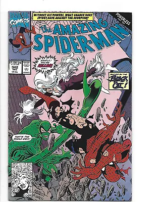 Buy Amazing Spider-man # 342 * Black Cat * Marvel Comics * 1990 • 3.17£