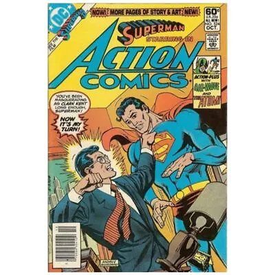 Buy Action Comics (1938 Series) #524 Newsstand In NM Minus Condition. DC Comics [u* • 10.44£