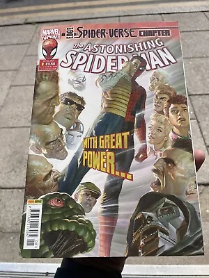 Buy Marvel Astonishing Spiderman Comic Issue 8 May 2015 With Great Power Spider Vers • 3.24£