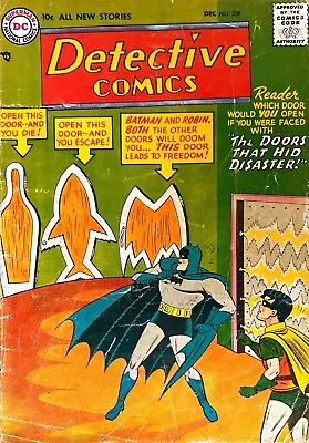 Buy Detective Comics 238 Batman Door That Hid Disaster Moldoff Dc Comics • 78.64£