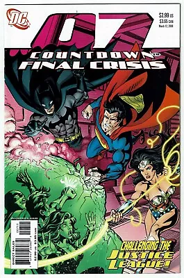 Buy Countdown To Final Crisis #7 - DC 2008 - Cover By Scott Kolins • 5.99£