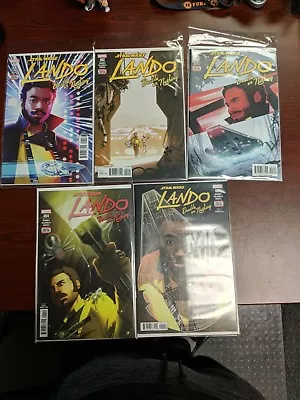Buy Star Wars Lando Double Or Nothing #1-5 Complete Set 1st Prints M/NM Marvel • 23.90£