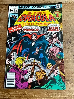 Buy Tomb Of Dracula #54 Marvel Comics 1977 1st Appearance Of Janus W • 11.19£