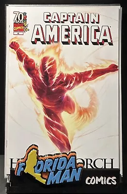 Buy Captain America Vol 5 #46 NM+ Marvel 70th Ann. Djurdjevic Human Torch Variant • 6.32£