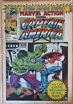 Buy Captain America #23 Marvel Comics UK 1981 Dazzler, Thor, Iron Man • 4£
