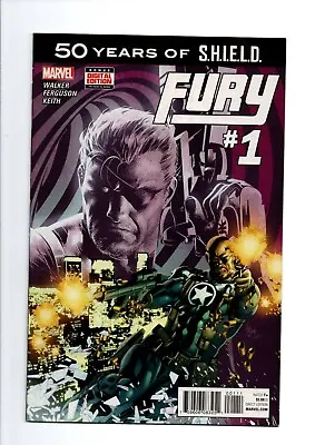 Buy FURY 50 Years Of SHIELD #1, Marvel Comics, 2015 • 5.49£