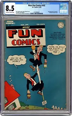 Buy More Fun Comics #102 CGC 8.5 1945 2112928001 • 1,639.02£