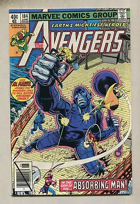 Buy The Avengers: #184 NM In The Grip Of The  Absorbing Man  Marvel Comics    D3 • 8.03£