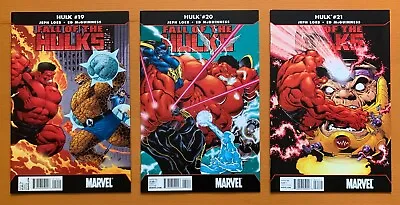 Buy Hulk #19, 20 & 21 Fall Of The Hulks X 3 Parts (Marvel 2010) 3 X NM / NM- Comics • 29.50£