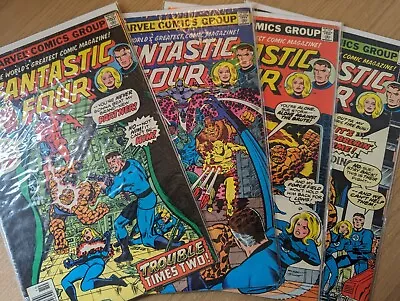 Buy Fantastic Four #181, 182, 186 & 187 Lot Of 4 Comics • 15£