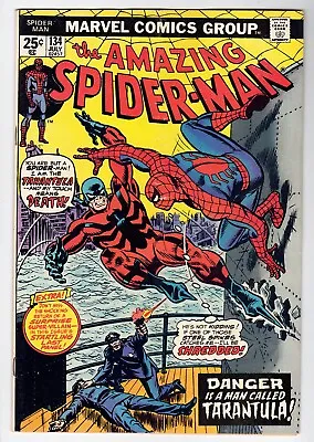 Buy Amazing Spider-man #134 6.0 1st Tarantula 1974 Off-white Pages • 56.22£