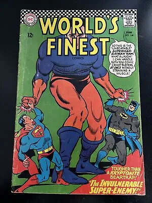 Buy Worlds Finest #158 June 1966 Batman Superman Dc Comics • 17.99£