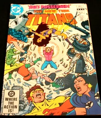 Buy The New Teen Titans Shes Possessed Issue 17 March 1982 DC Comics • 2.37£