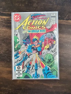 Buy Action Comics #535 (1982) DC CGC 9.8 White Omega Men Appearance • 4£