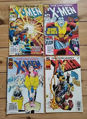 Buy Marvel Comic - The Uncanny X-Men #301, #302 #318 & #339 Bundle  • 16£