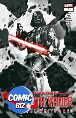 Buy Star Wars Darth Vader Black White And Red #3 (2023) 1st Printing Main Cover • 4.80£