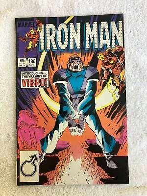 Buy Iron Man #186 (Sep 1984, Marvel) FN 6.0 • 2.07£