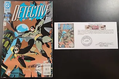 Buy Detective Comics (1937) #648 SIGNED Matt Wagner Notarized Witness Of Signature • 51.54£