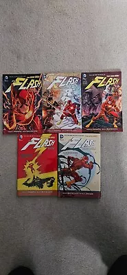 Buy The Flash Graphic Novel. New 52! Volume 1-5. Like New, Never Read • 15£