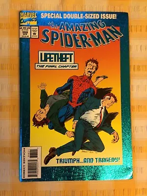 Buy The Amazing Spider-Man #388 - Bagley Art - Metallic Cover • 10.99£