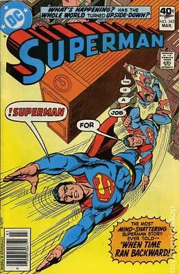 Buy Superman Mark Jewelers #345MJ FN 1980 Stock Image • 4.19£