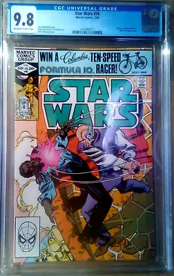 Buy STAR WARS #56 CGC 9.8 OW-W 1982 Simonson, PALMER, WORLD'S HIGHEST GRADE Lando C • 121.11£