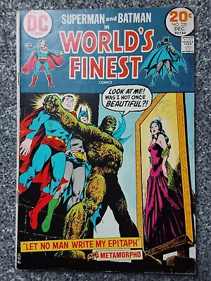 Buy World's Finest # 220 ( Nov 1973 )  Let No Man Write My Epitaph !   DC Comics  • 4£