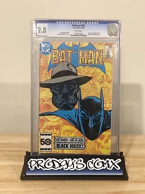 Buy Batman #386, CGC 9.8, Origin & 1st Appearance Of Black Mask, 1985 • 237.09£